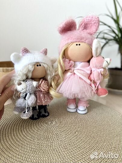 Кукла ручной работы текстильная тильда