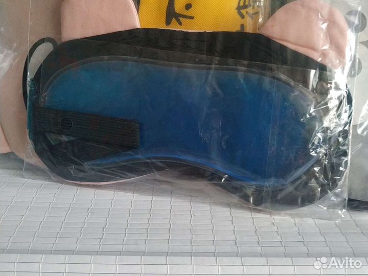 Веселые маски для сна с гелевым вкладышем