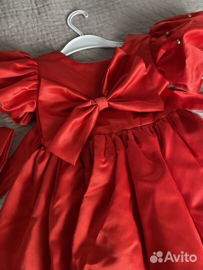 Платье для девочки 92