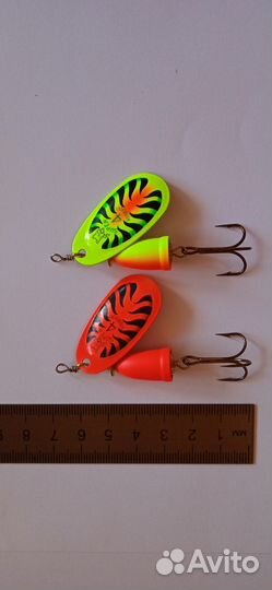 Блесна - вертушка N4, 3, Blue Fox