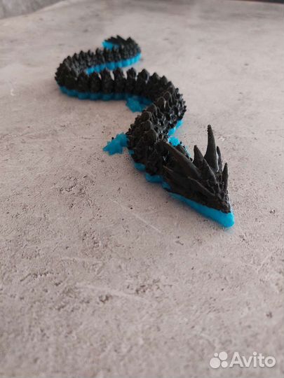 Дракон на 3d принтере