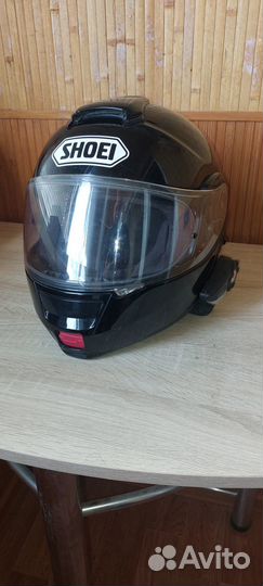 Мотошлем модуляр Shoei Neotec(M) с гарнитурой sena