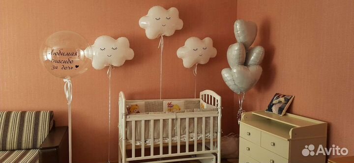 Шары на выписку из роддома