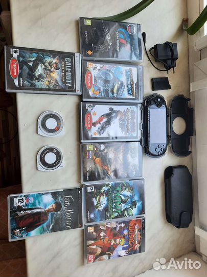 Игровая приставка PSP 3008 - полный комплект