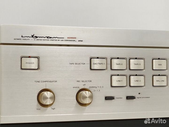 Luxman L 570 и Luxman L 540, XLR-входы, класс А