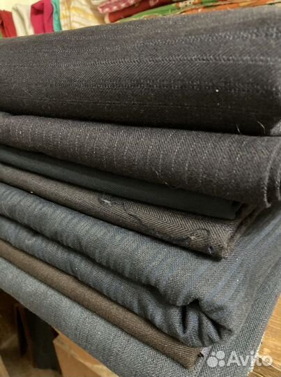 Отрезы костюмных тканей