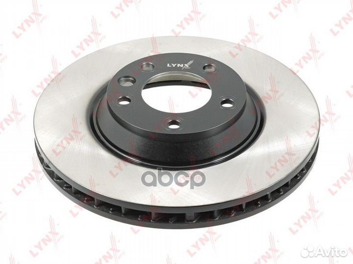 Диск тормозной вентилируемый передний L (350x34)