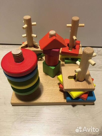 Игрушки из дерева для детей новые