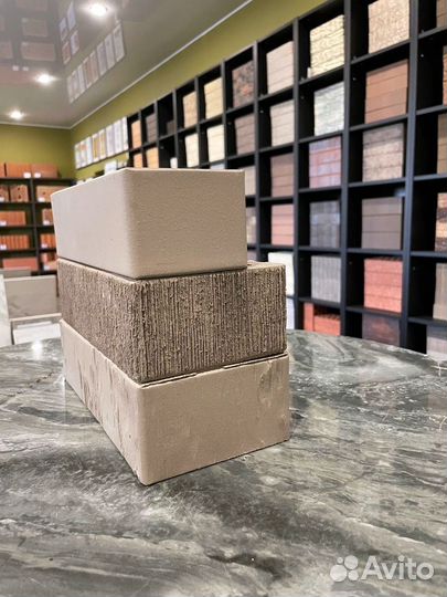 Керамический кирпич серый скала жкз М175