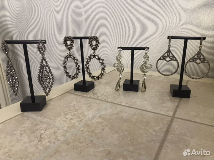 Серьги бижутерия Турция