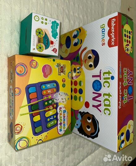 Ксилофон и Fisher Prise новые.Все за 800