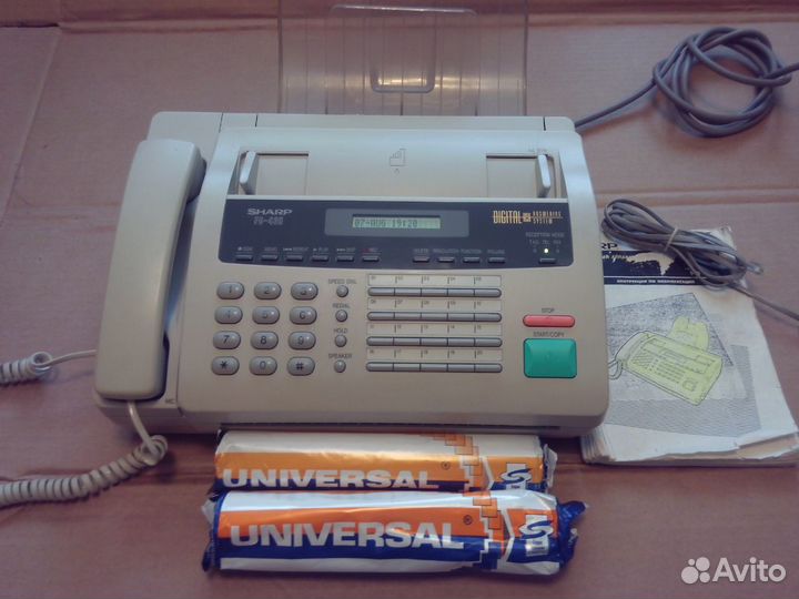 Стационарный телефон (факс) sharp FO-435