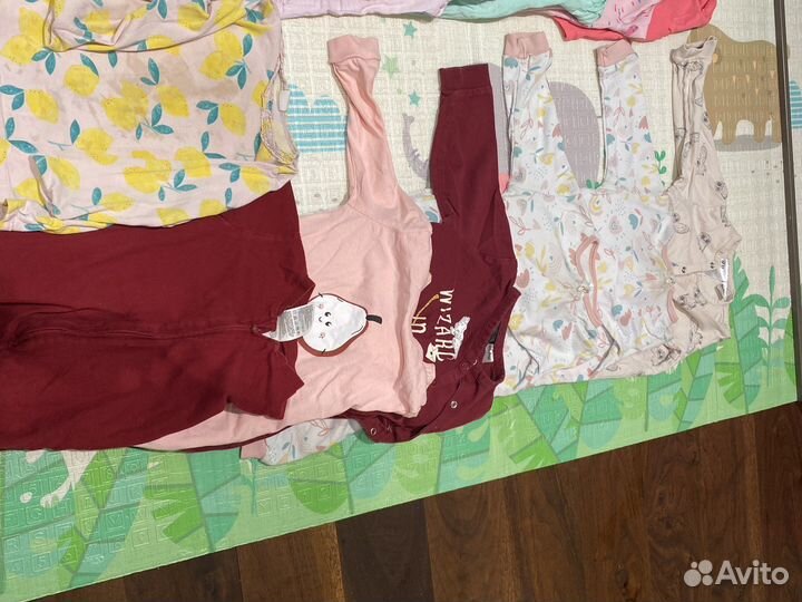 Пакет вещей на девочку 80-86