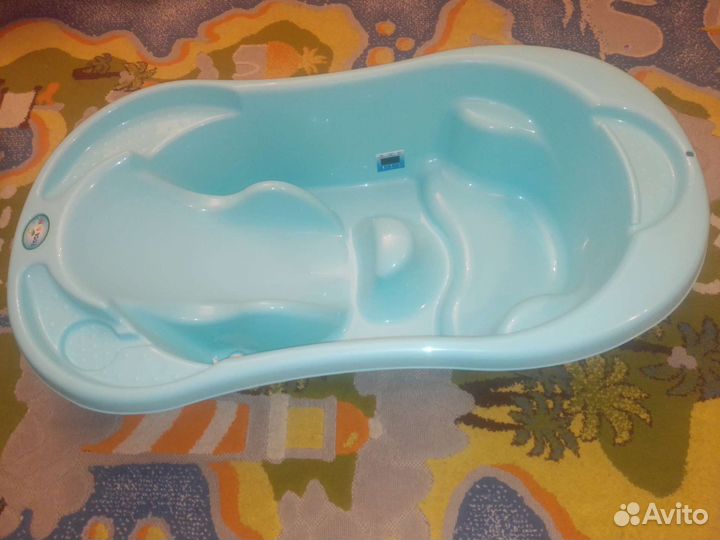 Ванночка для купания Tega Baby с горкой