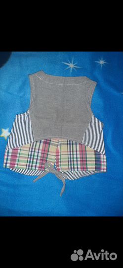 Крестильная рубашка и жилет (новое)