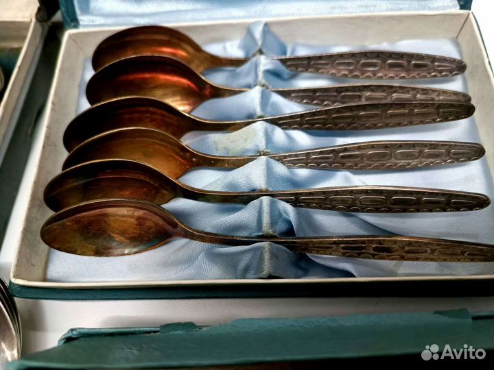 Ложки чайные. Набор 6 шт. ссср. Новые