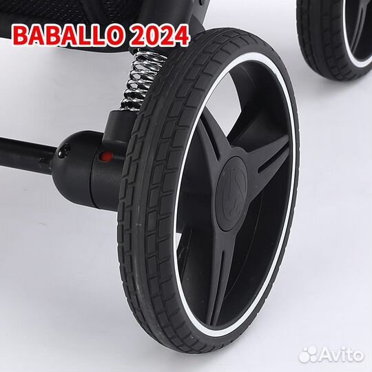 Прогулочная коляска baballo 2024 серая