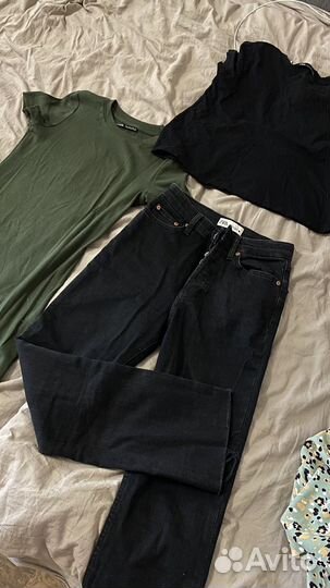 Капсула zara, женская одежда пакетом