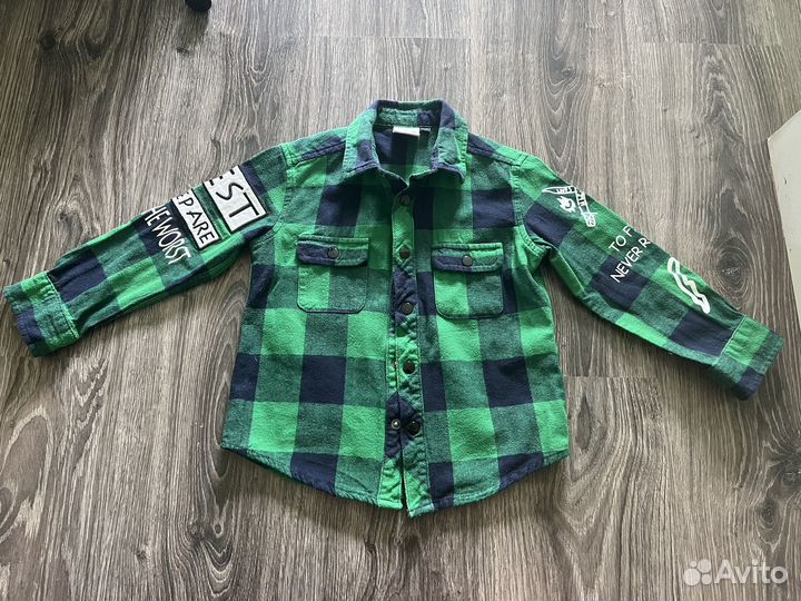 Рубашка, джинсы Gap для мальчика, 98-104