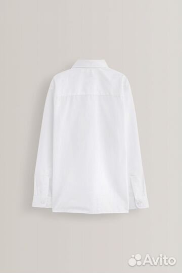 Школьная рубашка, длинный рукав для мальчика 152
