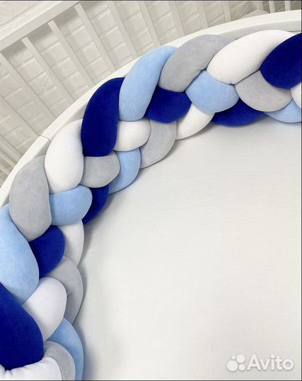 Бортик косичка