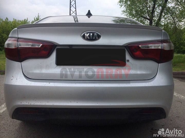 Лип-Спойлер Sport для Kia Rio 3 седан