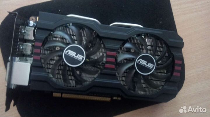 Видеокарта Asus GTX 660 на запчасти