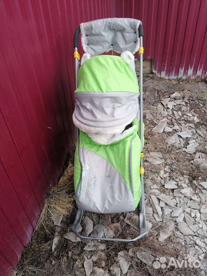 Коляска санки