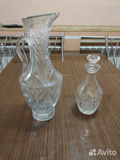 Графин хрустальный СССР