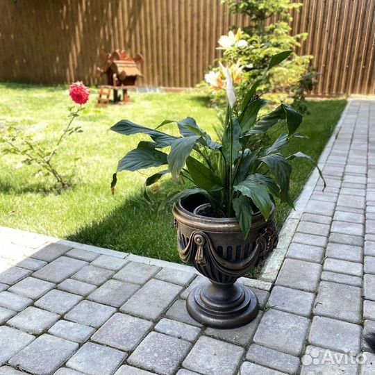 Большой горшок для цветов, кашпо, горшок ручной ра