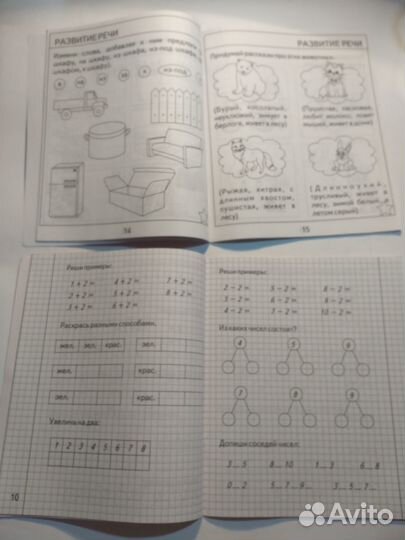 Рабочие тетради дошкольника набор 2 шт