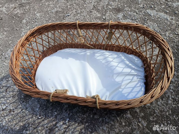 Люлька колыбель плетенная