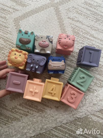 Кубики монтессори