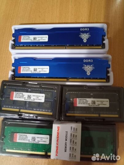 Оперативная память Ddr3 4gb,2*4gb PC3l ddr4 +Дост