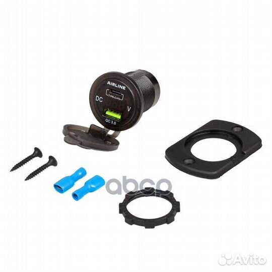 Aebj200 Розетка USB встраиваемая влагозащ. с 2