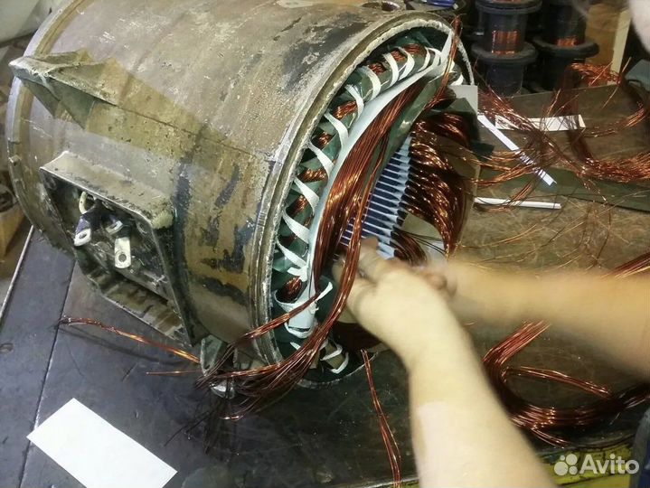 Ремонт электродвигателей