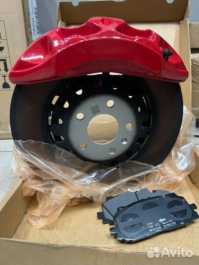 Передние тормоза RS4 B9/RS5 375mm