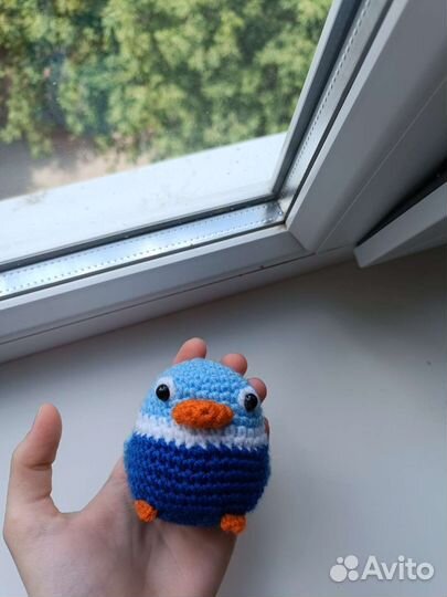 Вязаный голубь