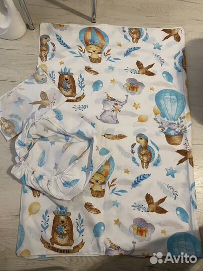 Постельное белье в детскую кроватку