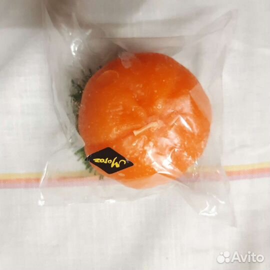 Новогодняя свеча мандарин