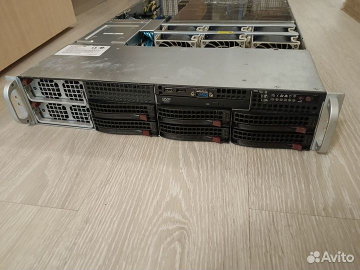 Supermicro AS-2042G-6RF 64 ядра AMD Opteron