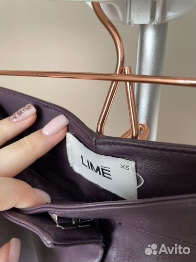 Кожаные штаны lime