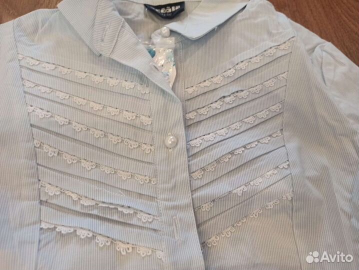 Рубашка новая для девочки р. 152