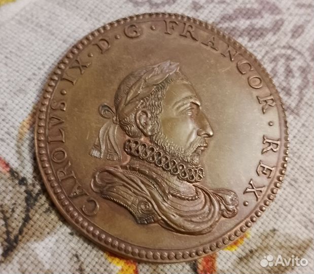 Медаль Франция, Карл IX