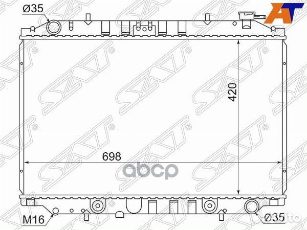 Радиатор Nissan Serena 91-01 / Largo 93-99