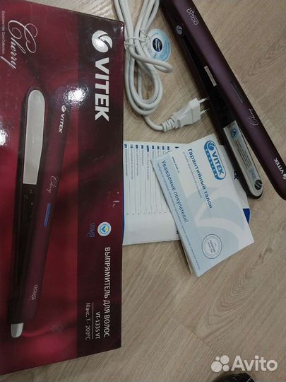 Выпрямитель Новый для волос Vitek VT-1335