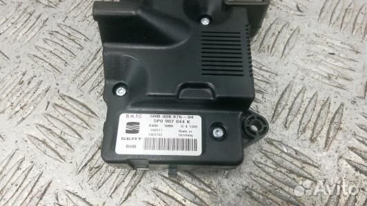 Блок управления печки и климат-контроля seat altea