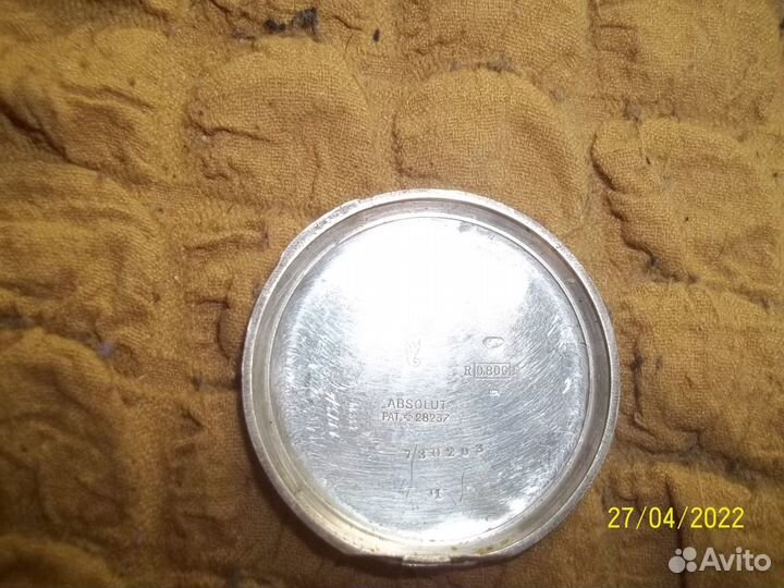 Cеребрянные швейцарские часы