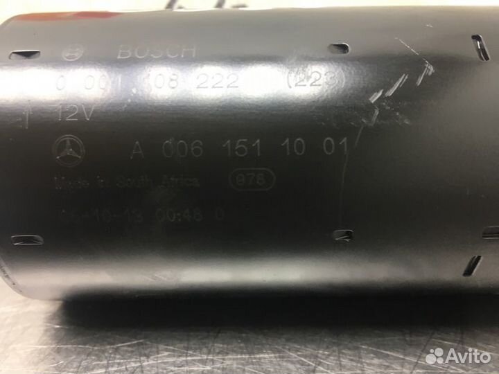 Стартер Mercedes C-Class W203 M272 2.5I 2005