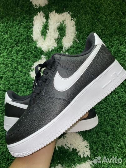 Nike Air Force 1 '07 Low Black White оригинал